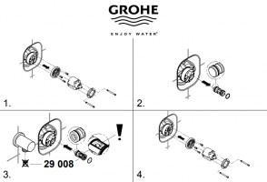 MONTAJE VALVULA ANTIRRETORNO GROHE